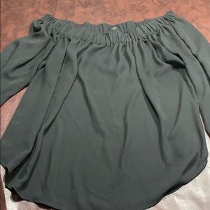 Off the shoulder blouse